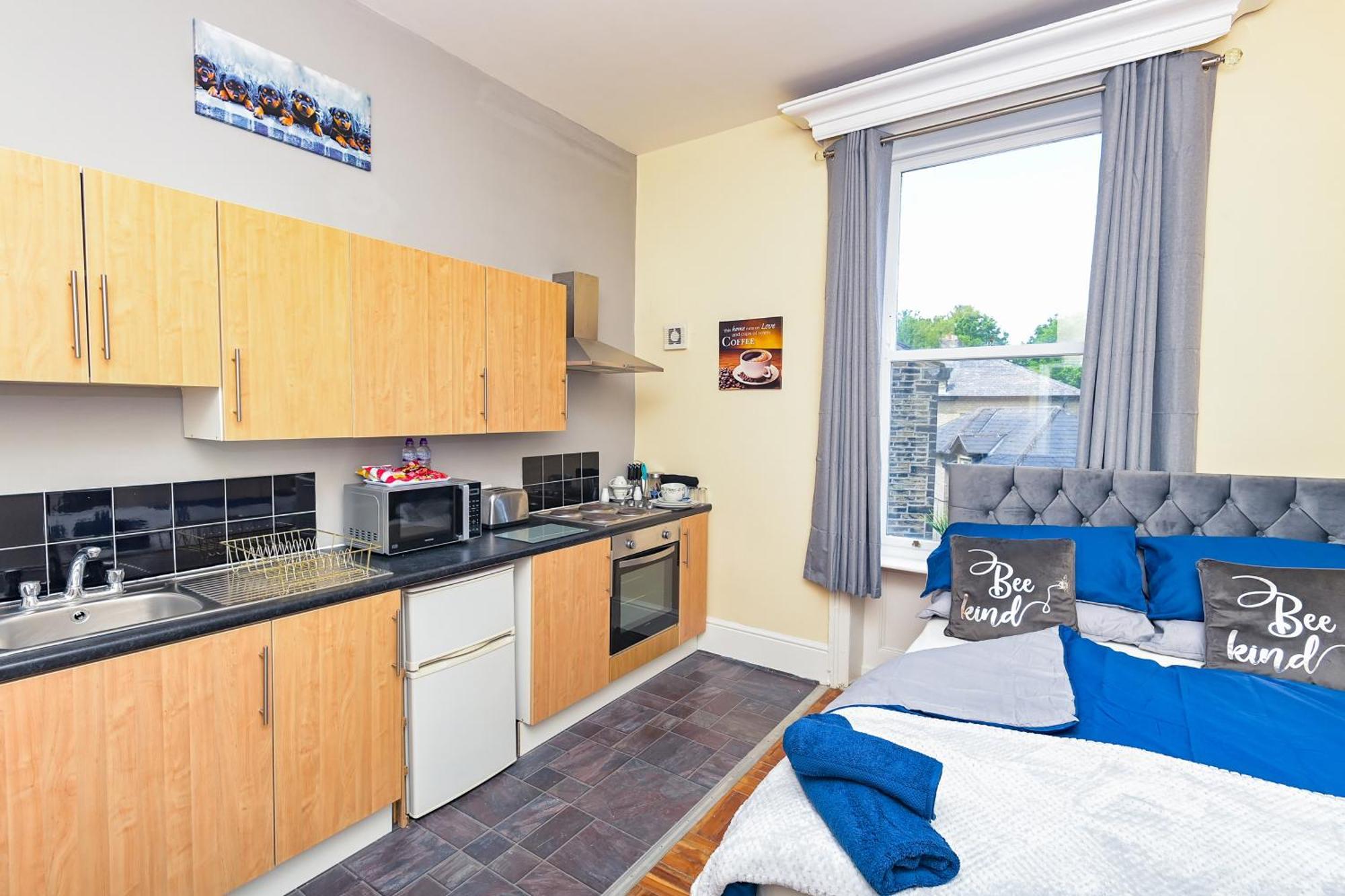 The Elm Wood Apartments 허더즈필드 객실 사진